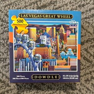 Dowdle Blue and Orange Puzzle 500 Pieces